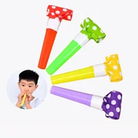 6 pcs colorful tassels fun horn toys gifts birthday party atmosphere cheering props noise maker childrens dragon whistle