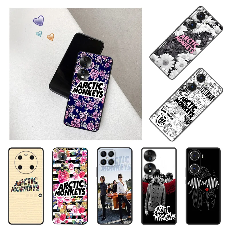 Матовый чехол для телефона Honor Play 6T 6C 9A X9 X8 X7 X6 X40 70 60 50 20 Magic4 Pro 30 8X, Арктическая обезьяна Алекс Тернер, противоударный чехол