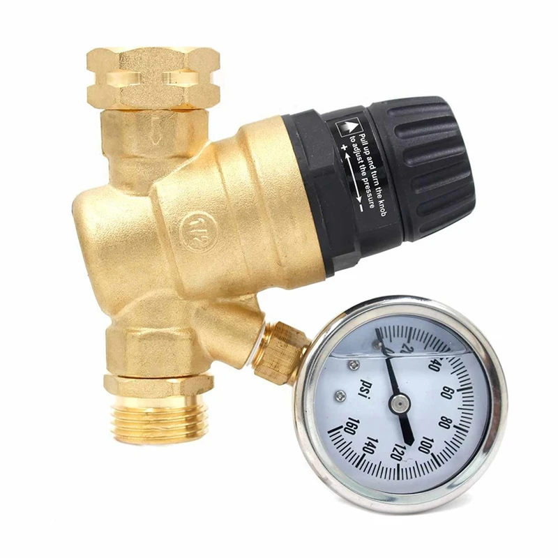 Регулятор давления воды RV с регулируемой ручкой редуктор регулятор клапан для