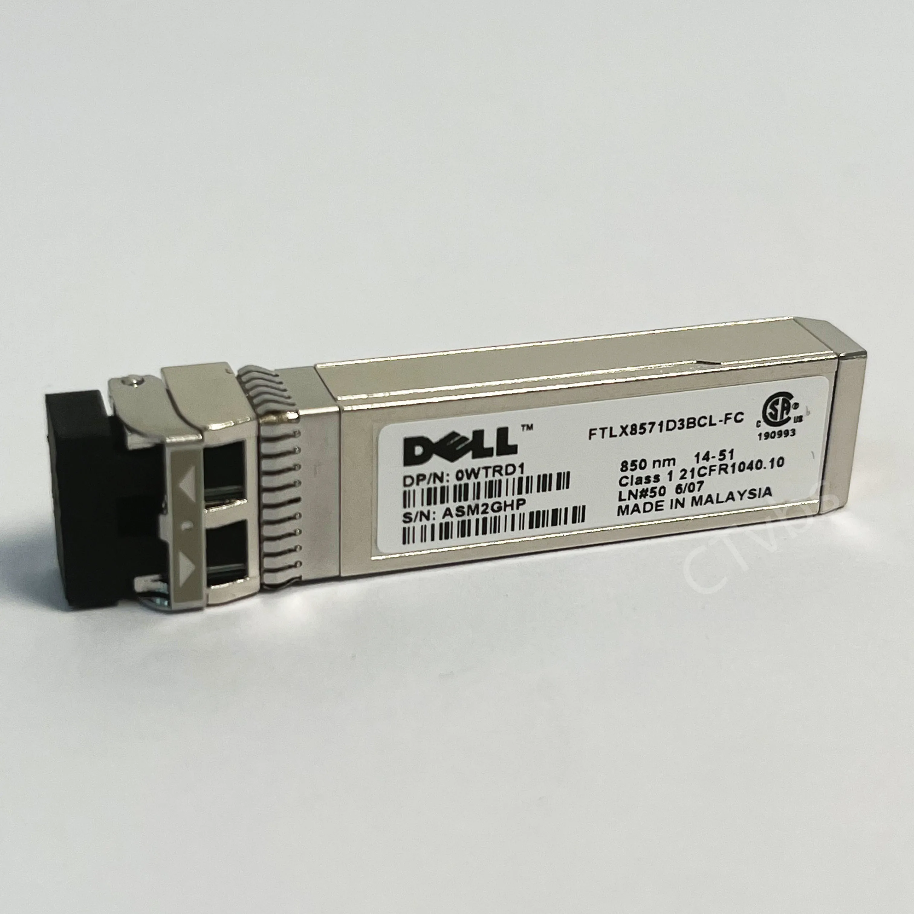 DELL WTRD1 10G SFP FTLX8571D3BCL-FC N743D SR 850nm Fiber Optic Transceiver Module