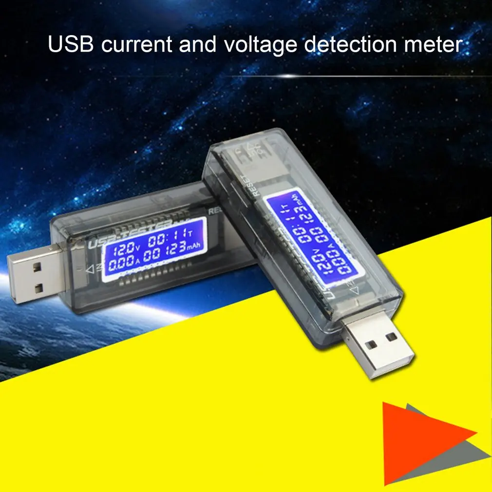 

KWS-V21 USB Current Voltage Capacity Tester Volt Current Voltage Detect Charger Capacity Tester Meter Mobile Power Detector