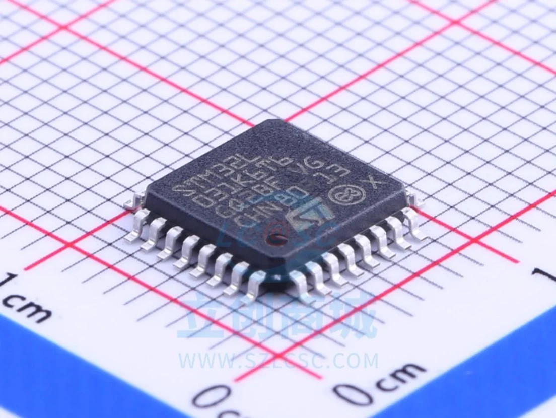 

STM32L031K6T6 package LQFP-32 100% new original genuine microcontroller (MCU/MPU/SOC) IC chip