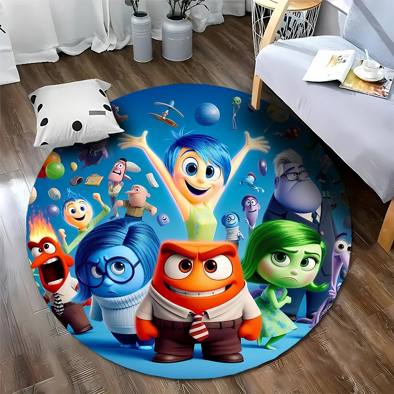 Круглый ковер из фильма Диснея ковры для украшения стула в гостиной детский