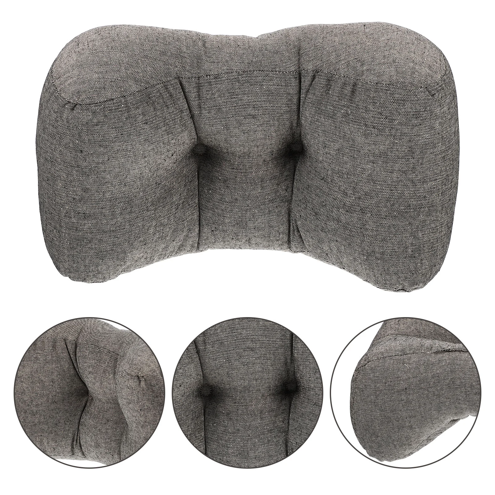

Lumbar Pillow Sofa Recliner Back Cushion Office Chair Waist Car Seats Pad Cotton Support Cushions