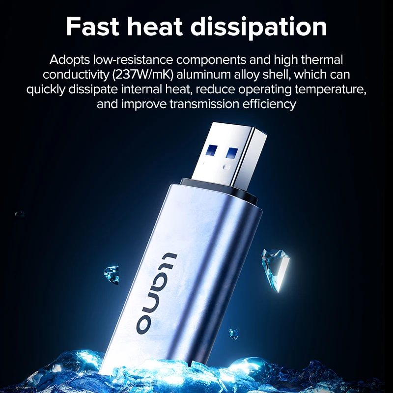Фото Устройство для чтения карт Micro SD Llano USB 3,0, 5 Гбит/с, 2-в-1 №3
