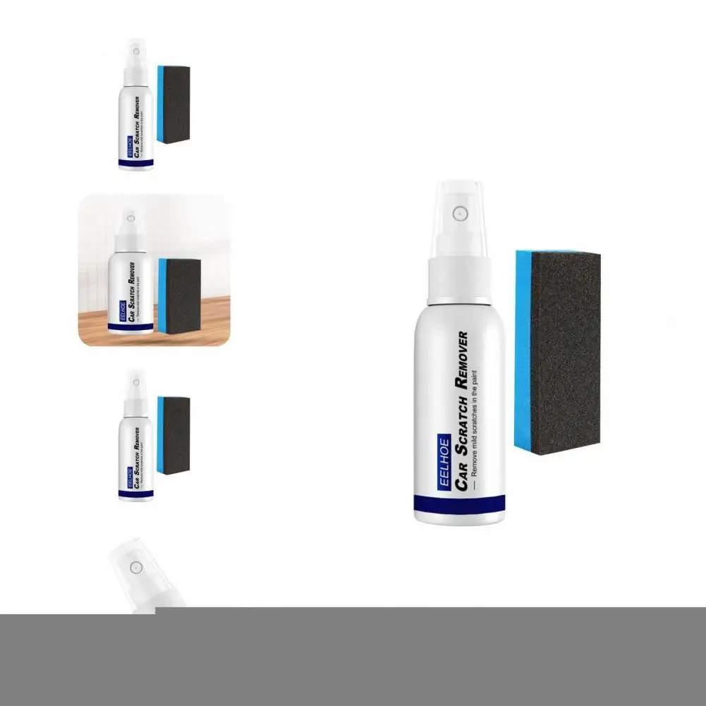 

No Odor 1 Set Useful Auto Anti Scratch Cream Tool Safe Scratch Remover Spray Effective for Cleaning