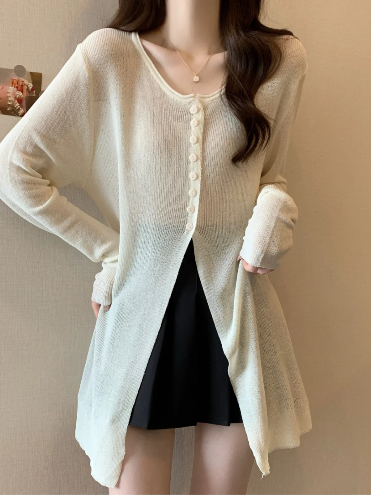 Тонкая трикотажная женская одежда больших размеров из ледяного шелка новая