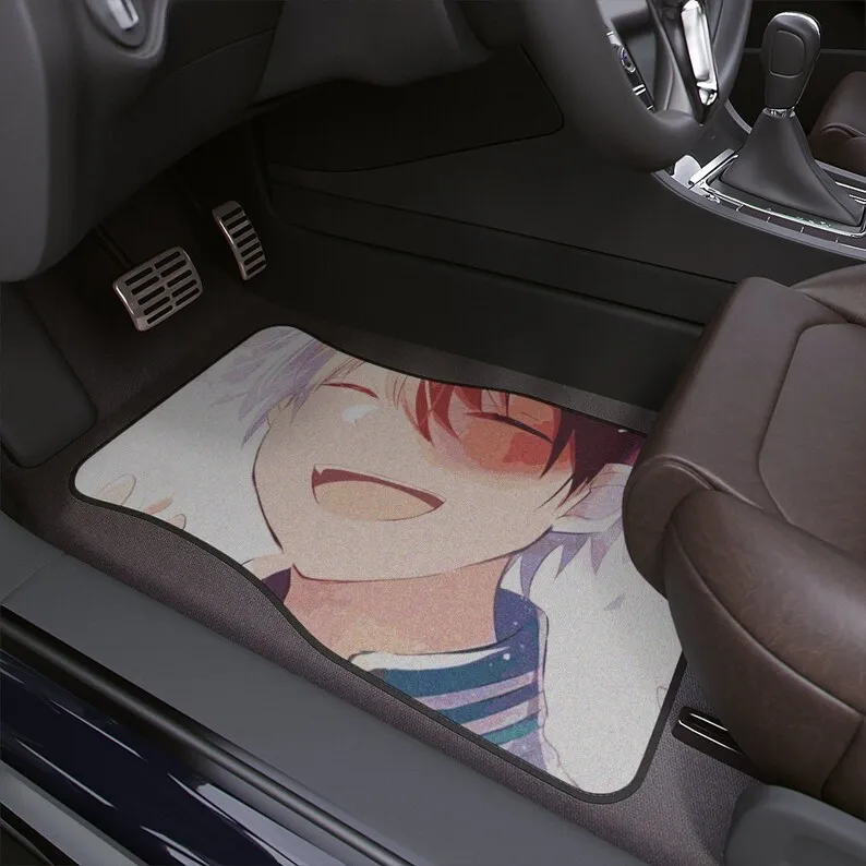 

Shoto Todoroki, car floor mat, kawaii mat, anime car floor mats, manga, car interior decor, my hero academia, gift, art, BNHA, M