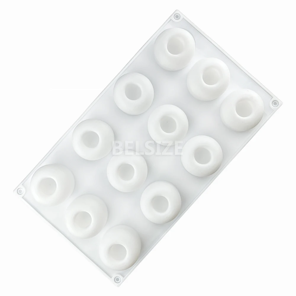 3D форма для выпечки сфера дизайн торта силиконовая шоколада мушлет вогнутые