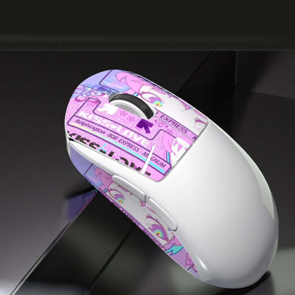 

Для G Pro X Superlight GPW беспроводная мышь ручная лента скейт наклейка ручной работы Нескользящая ящерица кожа потоотделение