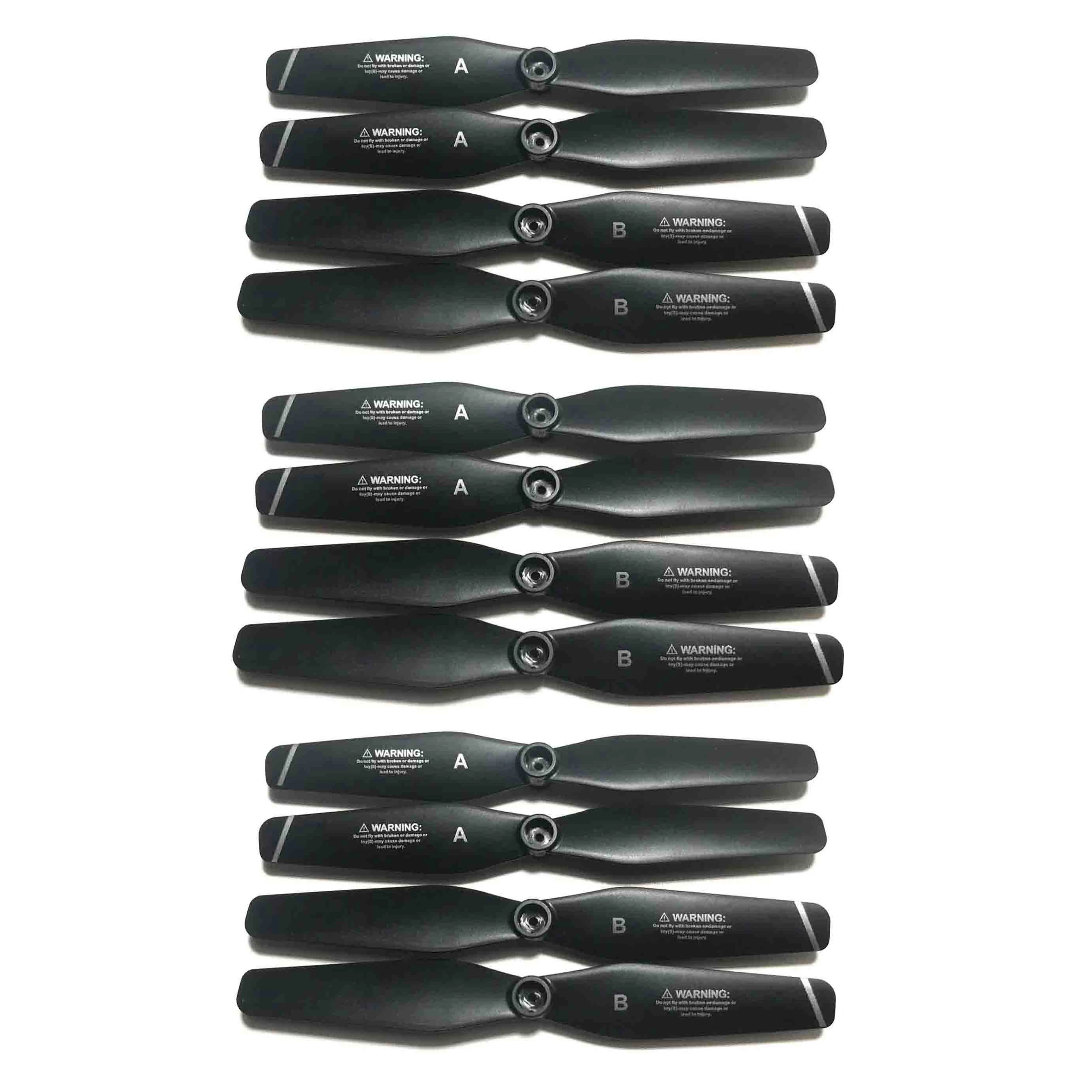 

12PCS S166 S167 Drone Propellers Maple Leaf Wing Blades RC GPS Quadcopter CW CCW Fane Accessory