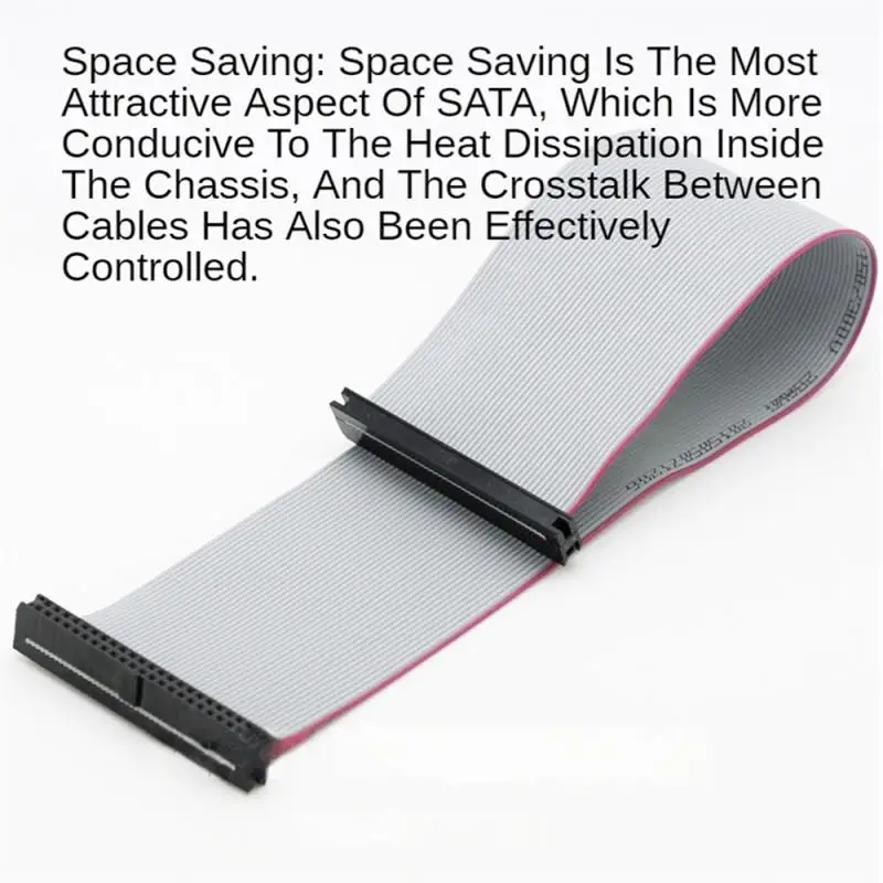 

44-контактный кабель для передачи данных Miniide, простой в использовании стандартный интерфейс, эффективный кабель для передачи данных, двухпортовый кабель Ide Hdd