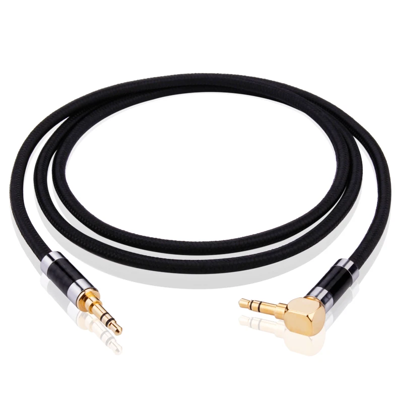 

G2S Hifi 3.5mm AUX Cable High Quality Siver-plated 3.5mm Male to 3.5mm Male Audio Cable