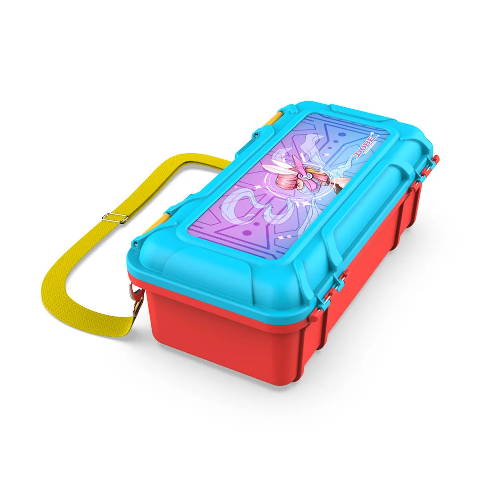 

Multifunctional zipper Storage Bag For Switch OLED Portable Case Fitness Ring Base Storage Cover Shell Crossbody Bag handbag