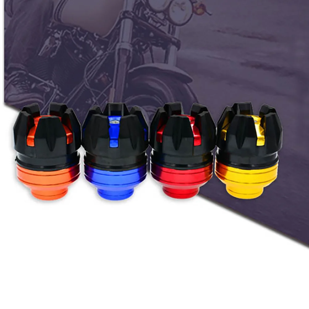

2Pcs Motorcycle Scooter Anti Collision Cup Fork Hexagonal Motocross Protector Wheel Protection Motorbike Crash Pads Frame Slider