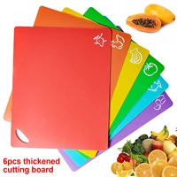 portable cutting mat set colorful kitchen cutting board set super easy clean modern cutting boards nice flexible non stick