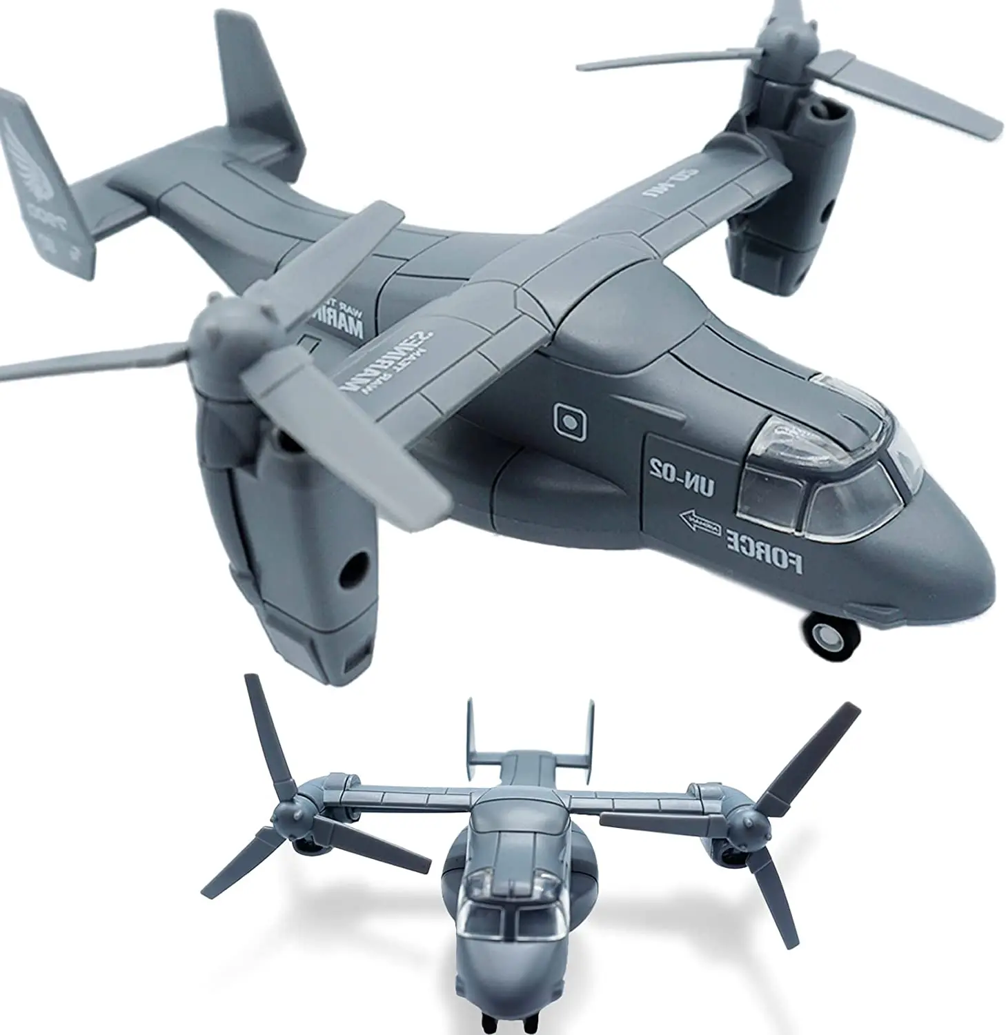 

Military Helicopter Toy Marines Force Plane Model Military Transport Aircraft Fighter Jet DieCast Pull Back Airplanes with Light