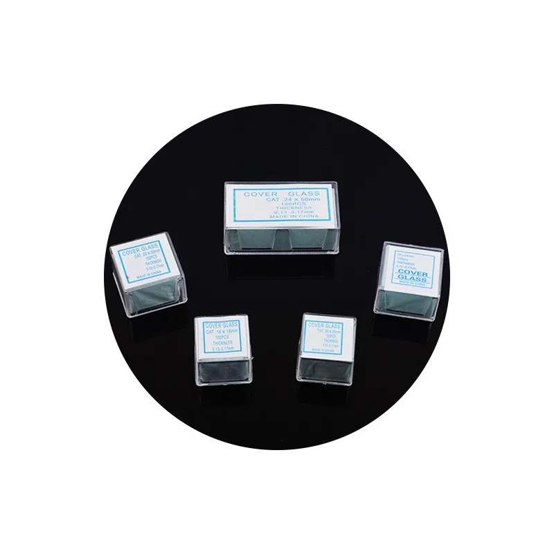 100 шт. предметы для микроскопа 24 х50 мм толщина 0 13-0 17