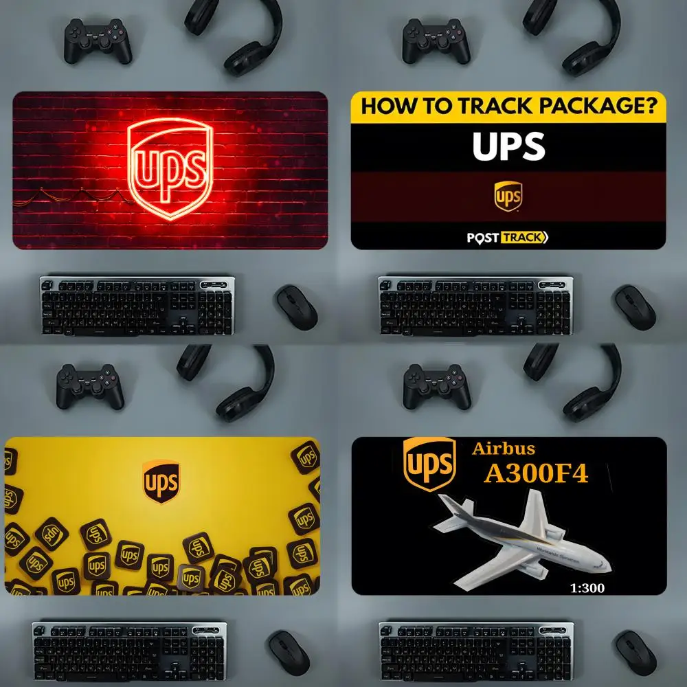 Коврик для мыши UPS-United Parcel Service геймерский коврик 900x400 настольный Computador Tapete de Mesa