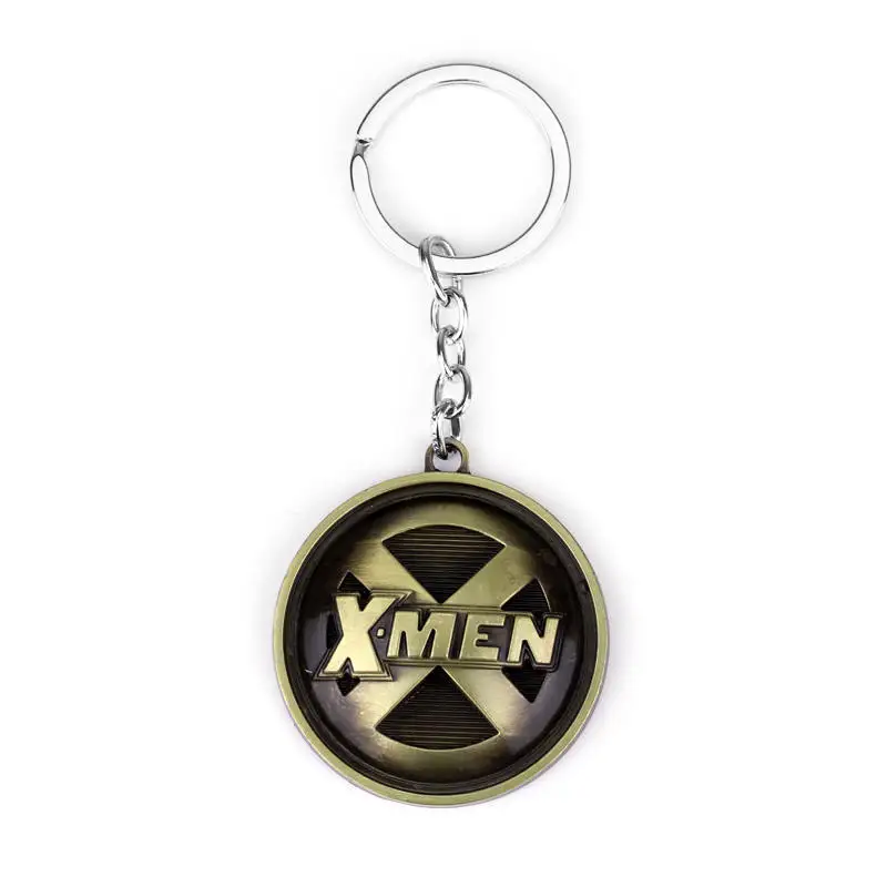 

Movie X-Men Wolverine Letter X Logo Keychain Car Bag Key Chain Accessories