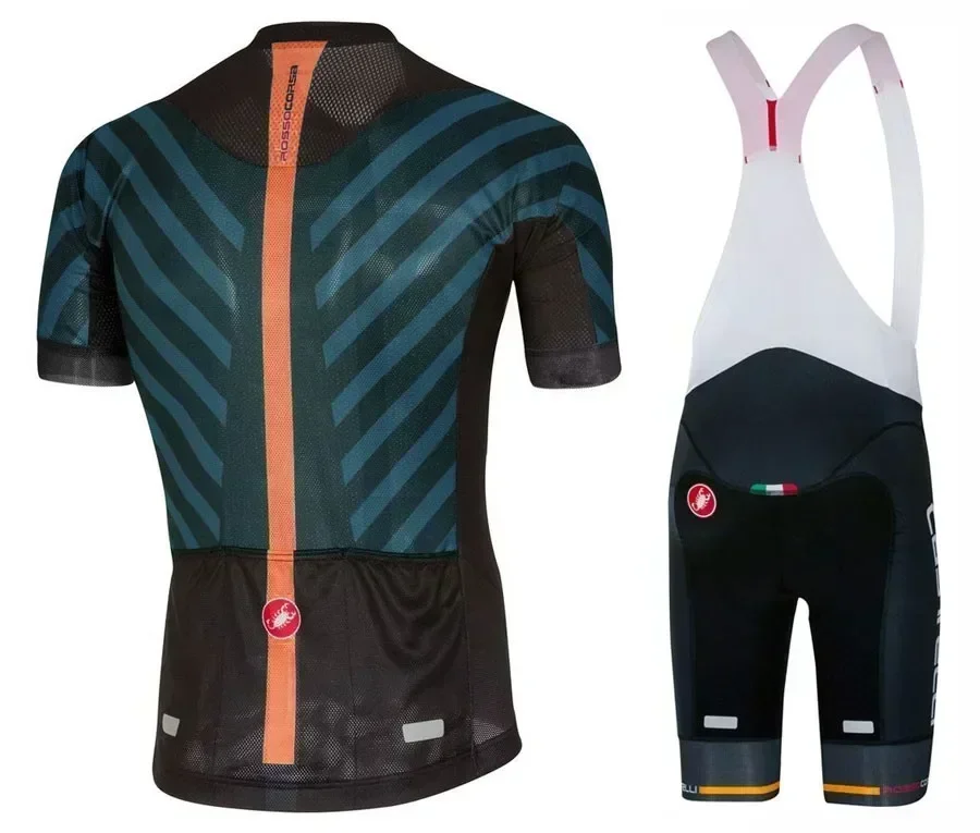 Новый велосипедный трикотаж с короткими рукавами короткий комплект Maillot Ropa Ciclismo