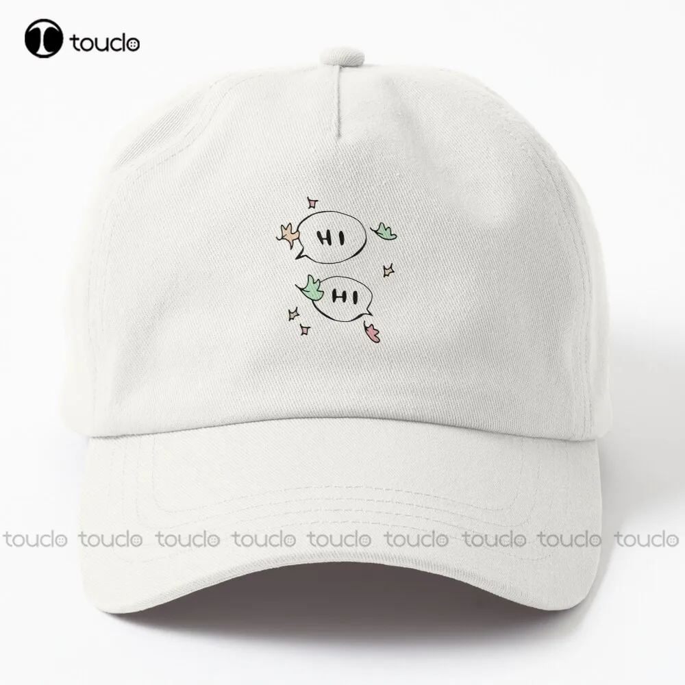 

Женская хлопковая кепка Hi Heart stopper, кепка для ЛГБТ папы с листьями, простой виниловый козырек, Повседневная Кепка