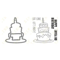 2022 new produceeat cake metal cutting dies scrapbook diary decoration stamps embossing template diy greeting card handmade