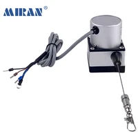 MIRAN MPS-XS 0-5V Pull Rope Wire Displacement Sensor High Precision Cable Sensor Draw Wire Potentiometer Linear Position Sensor