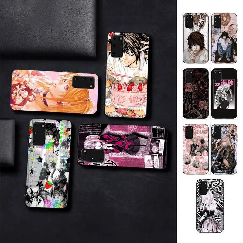 

Anime Death Note Phone Case for Samsung S10 21 20 9 8 plus lite S20 UlTRA 7edge