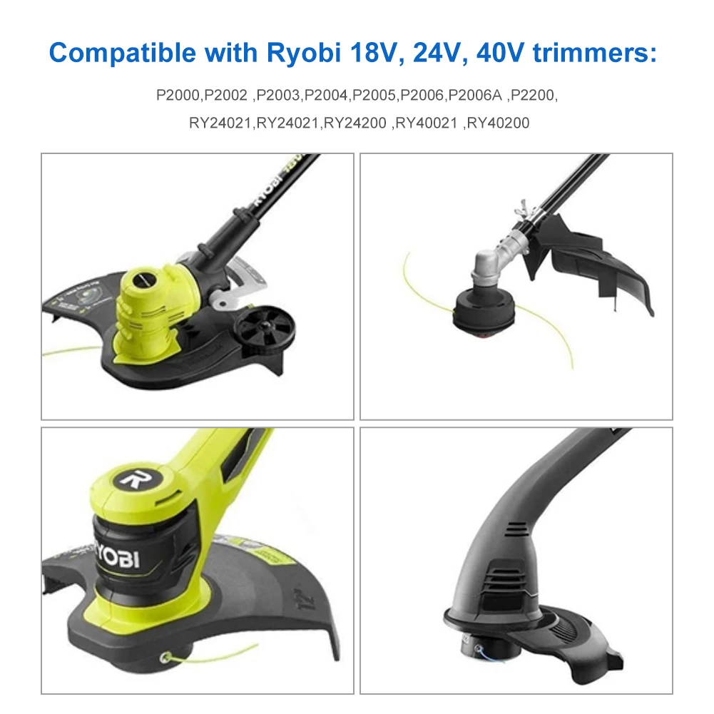Катушка триммера для Ryobi One Plus AC14RL3A 18 В 24 40 сменная катушка с автоматической