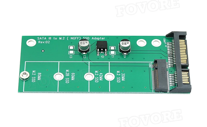 Адаптер NGFF SATA-M.2 M2 SATA 3 Raiser M.2 к адаптер SSD плата расширения B Key M поддержка 30/42/60/80 мм |
