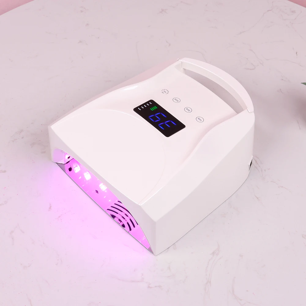 

96W Rechargeable Nail Lamp Cordless Gel Lacquer Dryer Manicure Machine UV light for Nails Wireless Nail UV LED Lamp
