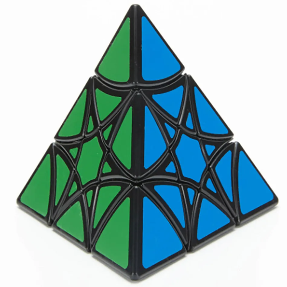 LANLAN Star Pyraminx Cube. Пирамидка Рубика. Магия пирамидками. Куб звезда.