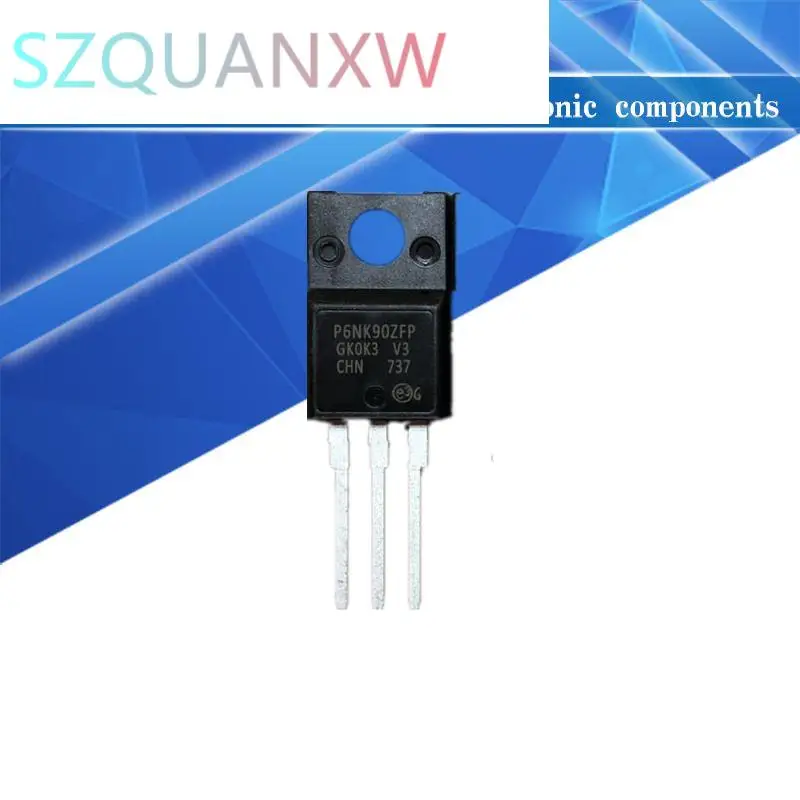 10 шт. STP6NK90ZFP TO-220F STP6NK90Z P6NK90ZFP STP4NK60ZFP STP5NK80ZFP STP6NK60ZFP STP7NK80ZFP P4NK60ZFP P5NK80ZFP P6NK60ZFP