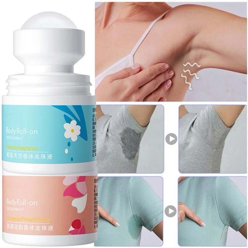 

30g Antiperspirants Lotion Underarm Deodorant Roll on Bottle Body Remove Body Armpit Odor Dry Perfumes Antiperspirant Ball