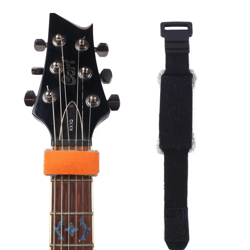 

1 шт., фланелевый глушитель для струн для гитары