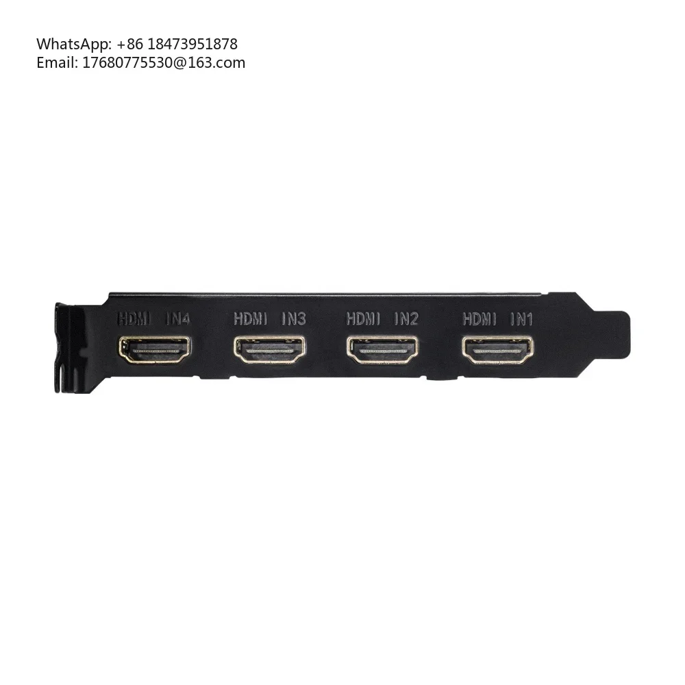 UC3540H Игра 1080p60 Vmix OBS Потоковая передача Win10 Linux 4-канальная карта видеозахвата HDMI PCIe