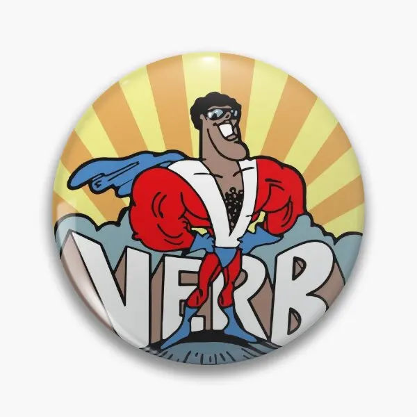 Супер Verb мягкая пуговица мультяшная булавка на лацкан подарок для любовника