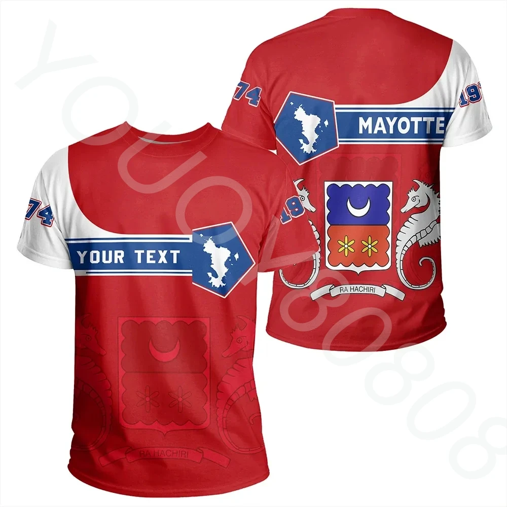 

(Под заказ) толстовка с Африканской зоной, футболка Mayotte, футболка в стиле Пентагон, повседневные свободные топы для мужчин и женщин