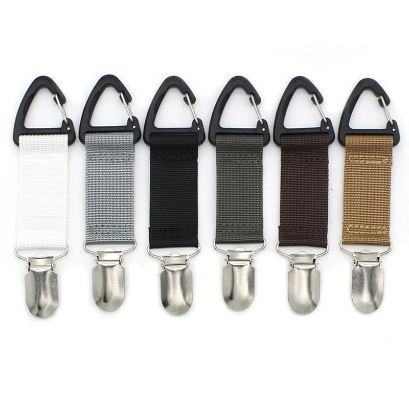 Hat Clip for Travel Small Portable Fabric Clips for Holding on Bag Traveling Hat Clips for Purse Backpack Luggage