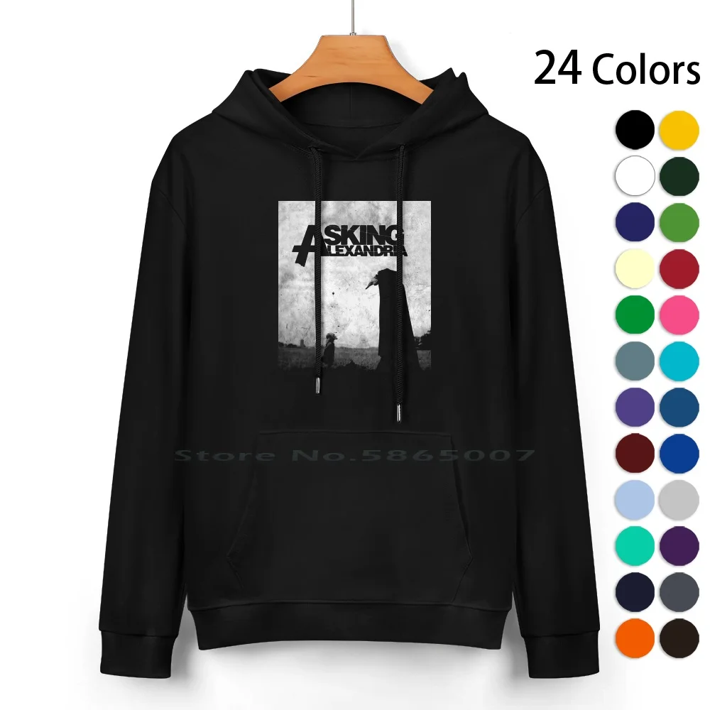 Черная толстовка из чистого хлопка свитер с капюшоном 24 цвета