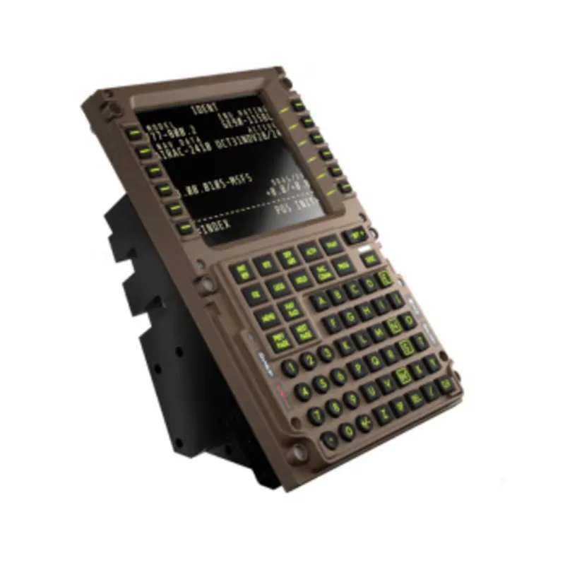 Фото Симулятор полетов WINWING CDU PMDG Zibo Civil Aviation Control Panel Boeing 737 PFP 7, совместимый с X-Plane и MSFS №2