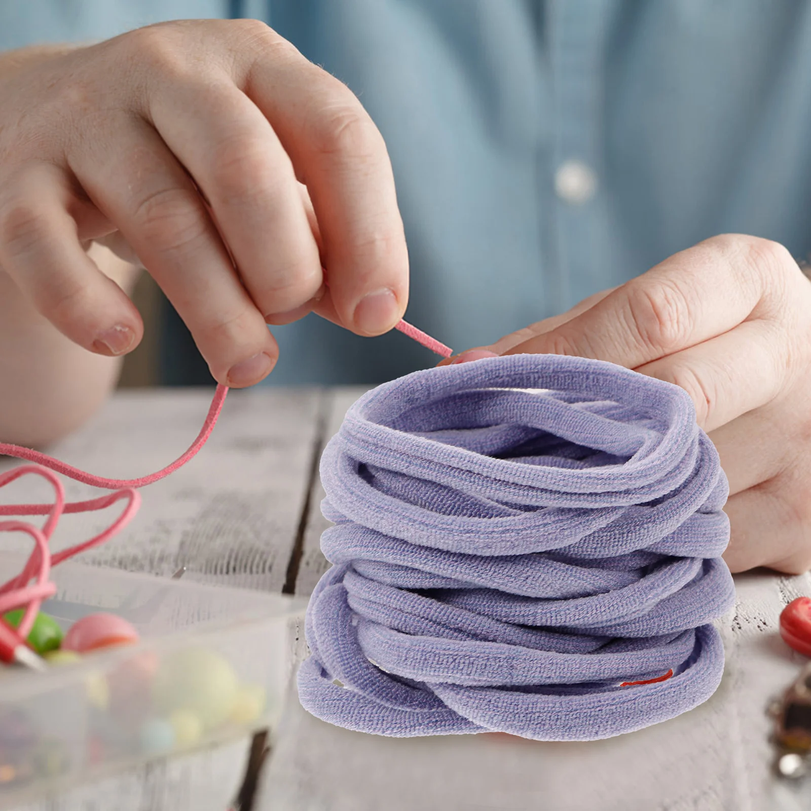 180 шт. эластичный шнур вязатель прихватка ткацкий станок петли игрушечный