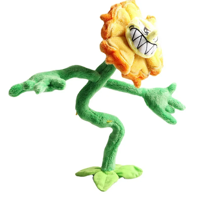 

New 45cm Cuphead Flower Boss Plush Toy Cuphead Game Character Figure Stuffed Dolls for Children Birthday Christmas Gifts
