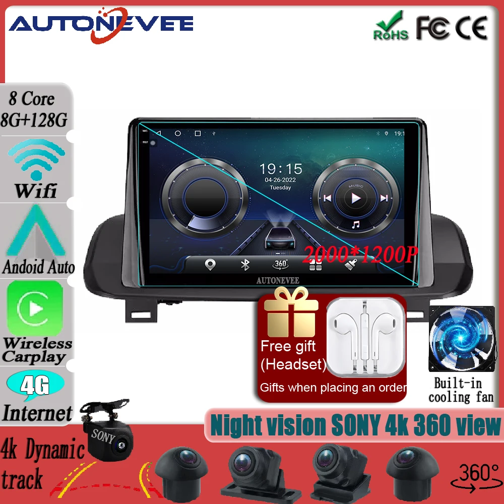 Android 12 For Nissan x-trail Xtrail x-trail 4 T33 2021 Rogue 3 III 2020 - 2021 Multimedia Autoradio Carplay Navigation Player Android 12 For Nissan x-trail Xtrail x-trail 4 T33 2021 Rogue 3 III 2020 - 2021 Multimedia Autoradio Carplay Navigation Player