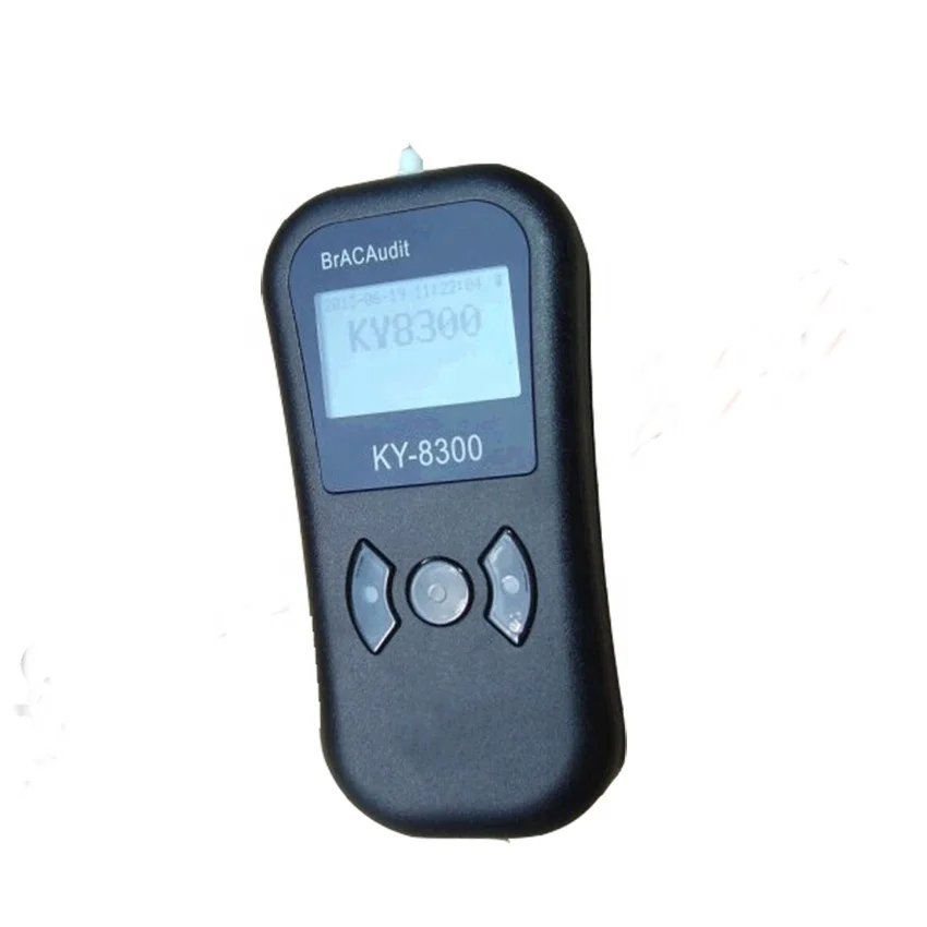 

Manufacturer hot sale fuel cell alcohol police breath tester breathalyser Portable Keychain LED Alcohol Breath Tester