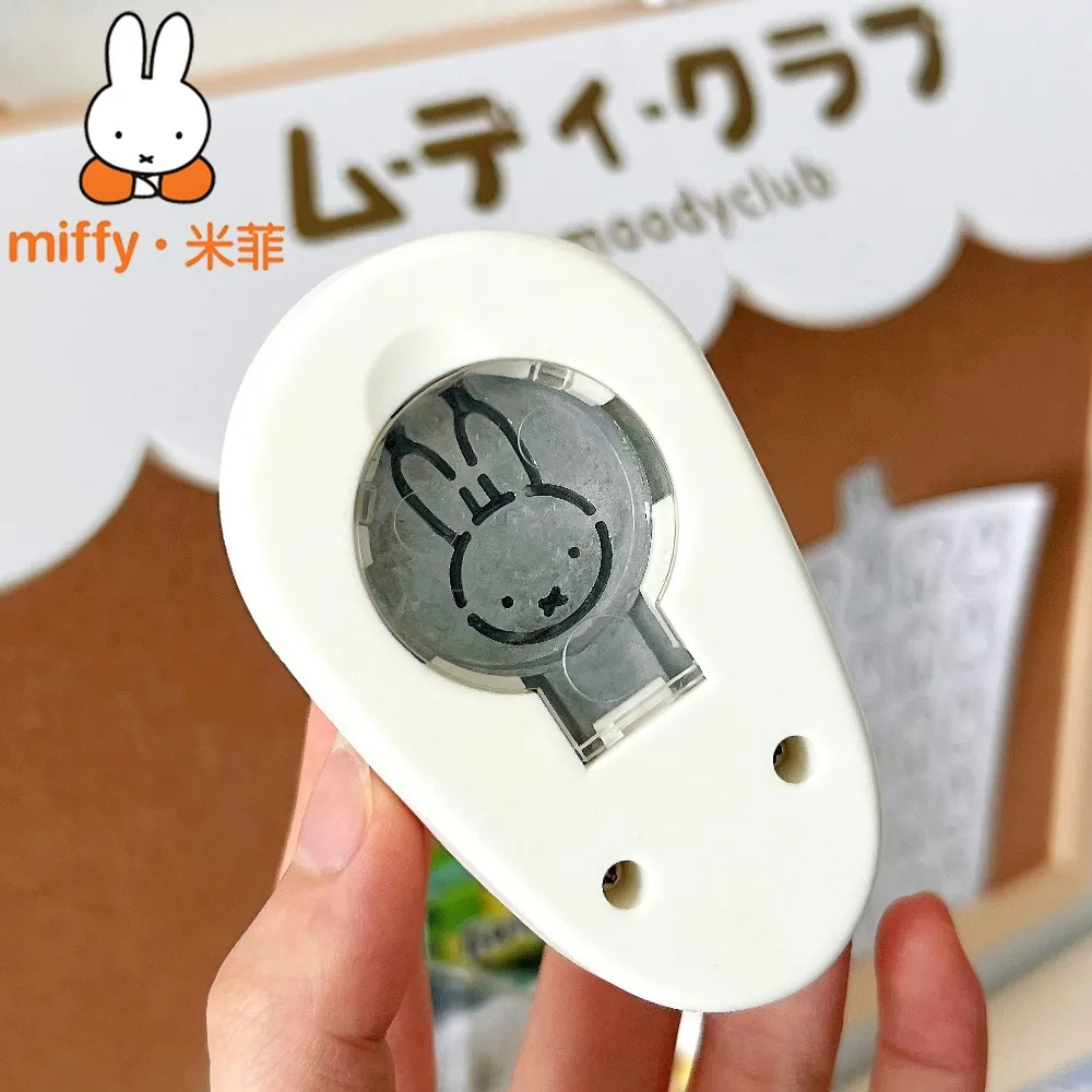 Фото Милый дырокол Miffy с крупным узором в виде кролика, инструмент для тиснения, аксессуар для рукоделия, креативная машина для печати для дневников и скрапбукинга №4
