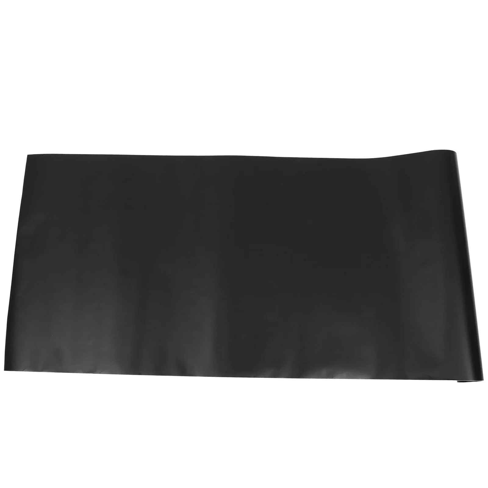 

Self-adhesive Wall Paper Removable Freezer Cabinet Sticker Black Vinyl Matte