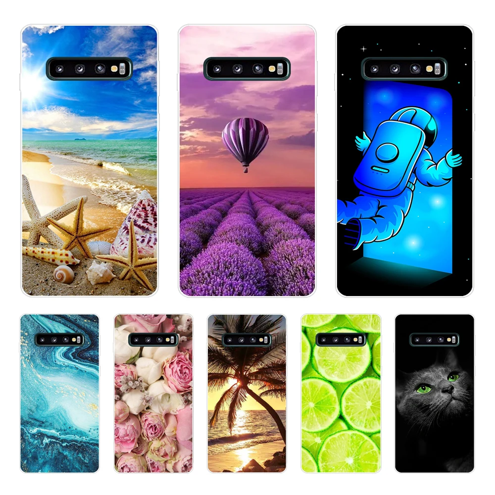 Чехол для Samsung Galaxy S10, чехол для S10Plus, силиконовый чехол из ТПУ для телефона S10 E, чехол для Samsung S10 Plus G975F S 10, чехол для телефона