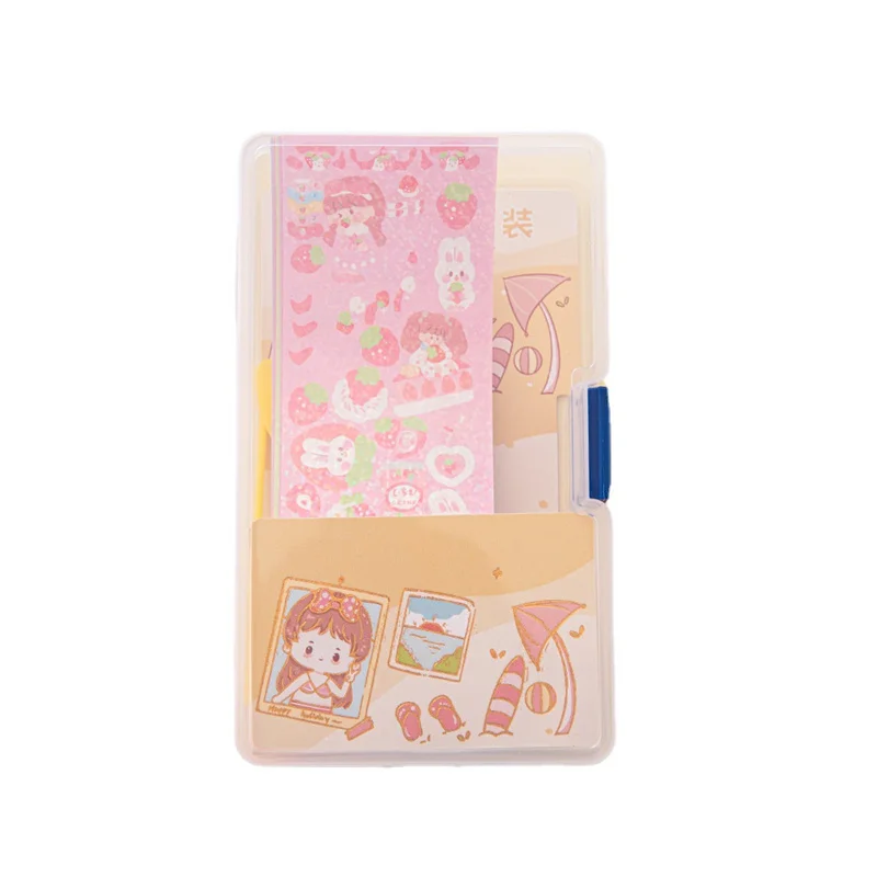 

29PCS Box Set Cute Cartoon Stickers Set Student Kids Gift DIY Stickers Decorative Poster Stickers Collage